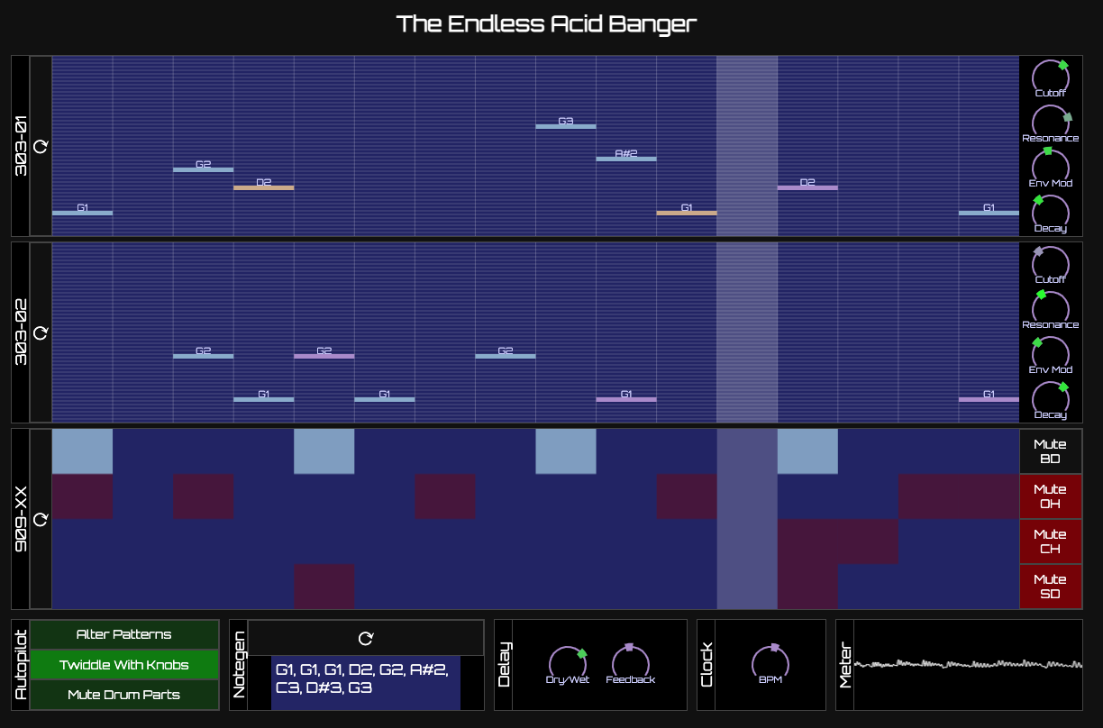 Screenshot of The Endless Acid Banger